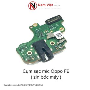 Cụm Main Mic Jack tai nghe nối sạc Oppo F9 ( Zin bóc máy )