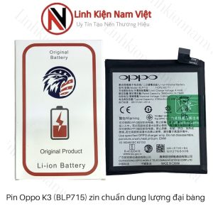 Pin Oppo K3 (Zin Đại bàng-4000mAh (BLP715)