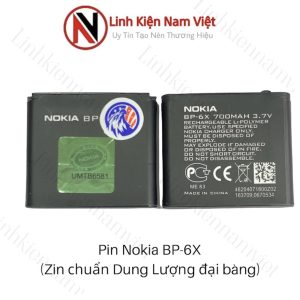 Pin Nokia 8800 Sirico (Zin Đại Bàng-700mAh (BL-6X)