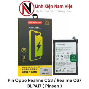 Pin Oppo Realme C53 / Realme C67 / BLPA17 4880mAh Hộp sắt