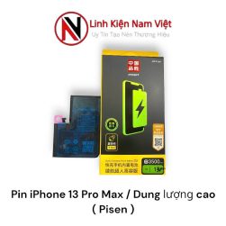 Pin iPhone 13 Pro Max ( Pisen ) hộp vàng