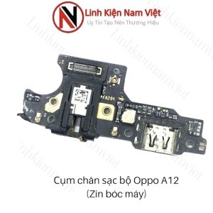 Cụm chân sạc bộ Oppo A12 2020 ( Zin máy )