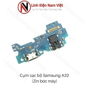 Cụm chân sạc bộ Samsung A32 4G / A325 (Zin máy)
