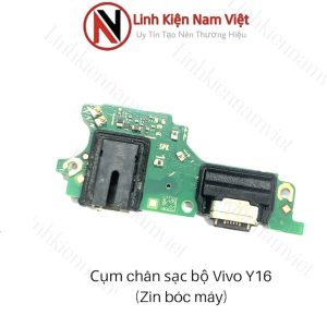 Cụm chân sạc bộ Vivo Y16 (Zin máy)