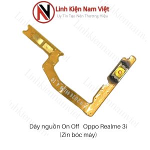 Dây nguồn On/off Oppo Realme 3i (zin bóc máy)