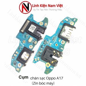 Cụm chân sạc bộ Oppo A17 / A17k ( Zin máy )