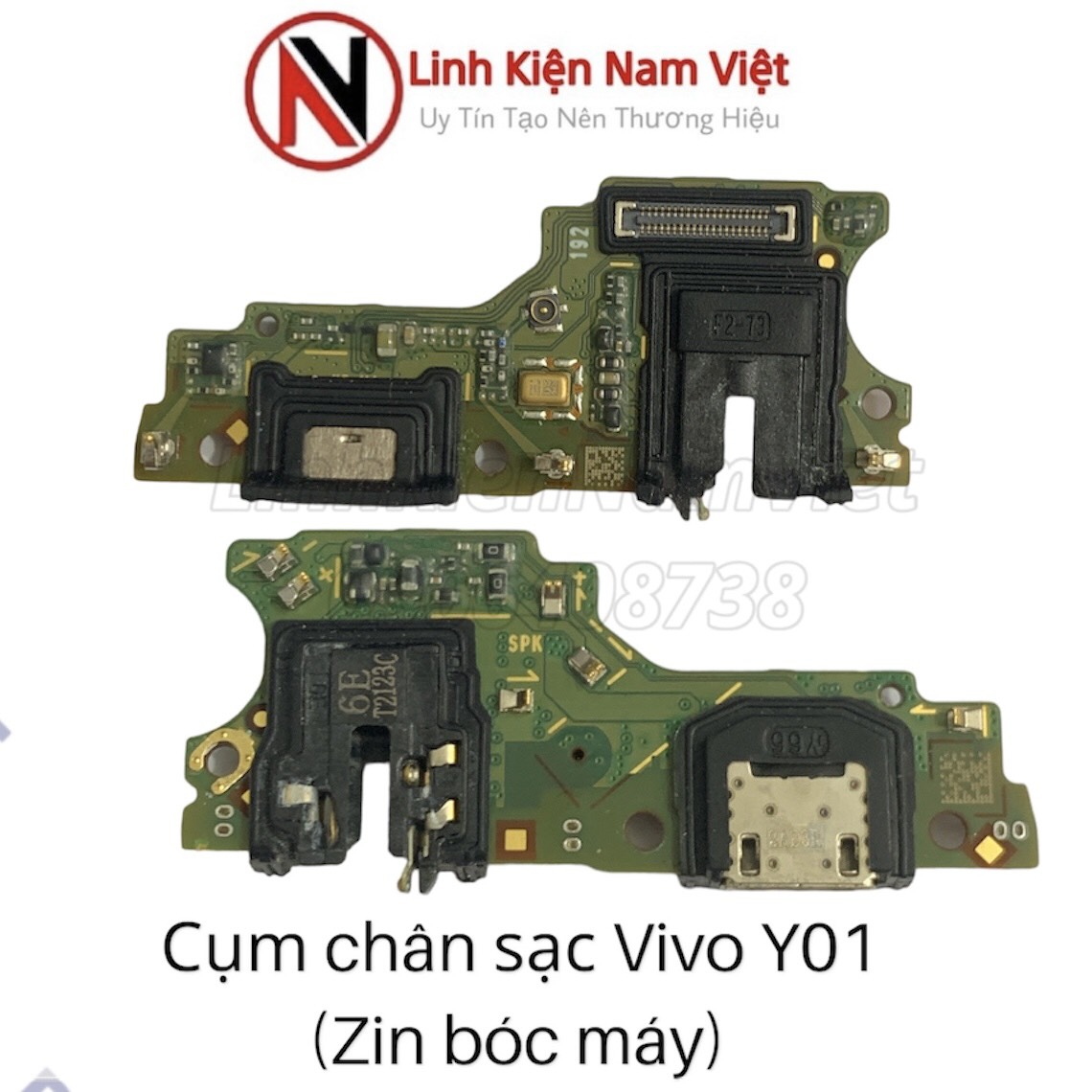 Cụm chân sạc bộ Vivo Y15a / Y15s / Y01 ( Zin máy )