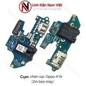 Cụm chân sạc bộ Oppo A1k (Zin máy)