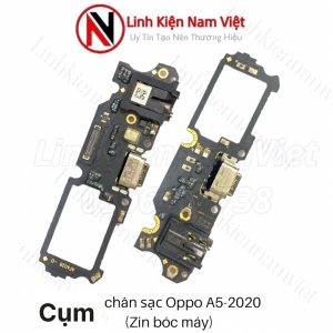 Cụm chân sạc bộ Oppo A5 2020 / A9 2020 ( Zin bóc máy )