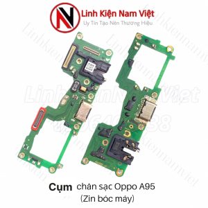 Cụm chân sạc bộ Oppo A95 5G ( Zin bóc máy )
