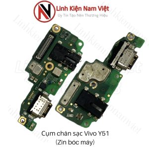 Cụm chân sạc bộ Vivo Y31 2020 / Y51 2020 ( Zin máy )