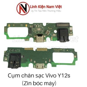 Cụm chân sạc bộ Vivo Y20 / Y12S ( Zin máy )
