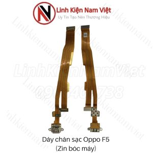 Cụm dây chân sạc bộ Oppo F5 ( Zin bóc máy )