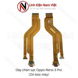 Cụm dây chân sạc bộ Oppo Reno 3 Pro (Zin máy)