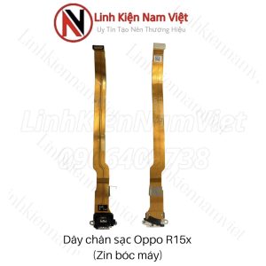 Cụm dây chân sạc bộ Oppo R15x (Zin máy)