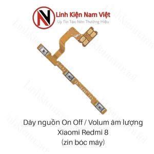 On/off mở nguồn / Volum âm lượng xiaomi redmi 8 (zin máy)