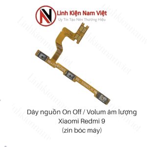 On/off nguồn Volum âm lượng Redmi 9 (Zin máy)