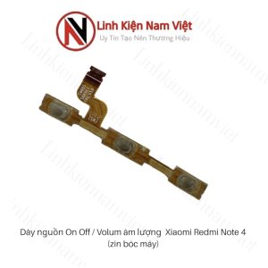 Nguồn On/off Volum âm lượng Redmi Note 4 (Zin máy)