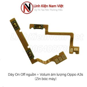 On/off nguồn Volum âm lượng Oppo A3s (Zin máy)
