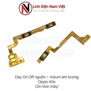 On/off nguồn Volum âm lượng Oppo A5s / A12 (Zin máy)