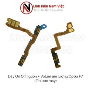 On/off nguồn Volum âm lượng Oppo F7 (Zin máy)
