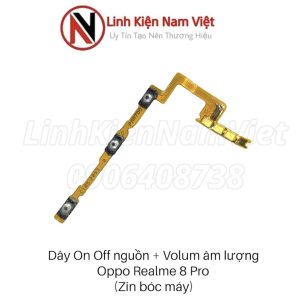 On/off nguồn Volum âm lượng Oppo Realme 8 Pro / Realme 8 4G ( Zin bóc máy )