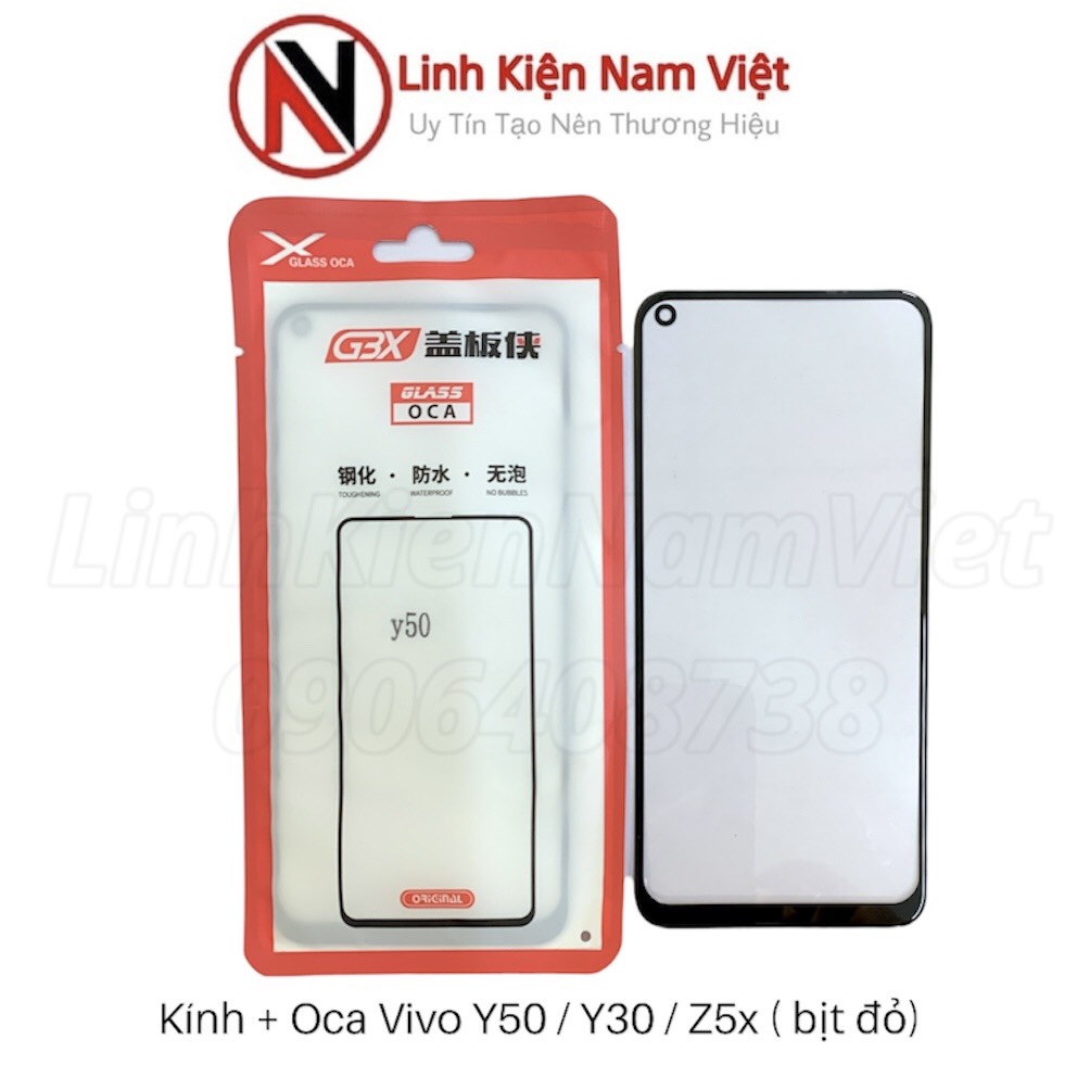 Kính + Oca Vivo Y50 / Y30 / Z5X (Bịch Đỏ)