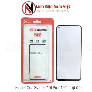 Kính + Oca Xiaomi 10T / 10T Pro / Xiaomi 20T Pro / K30s (Bịch Đỏ)