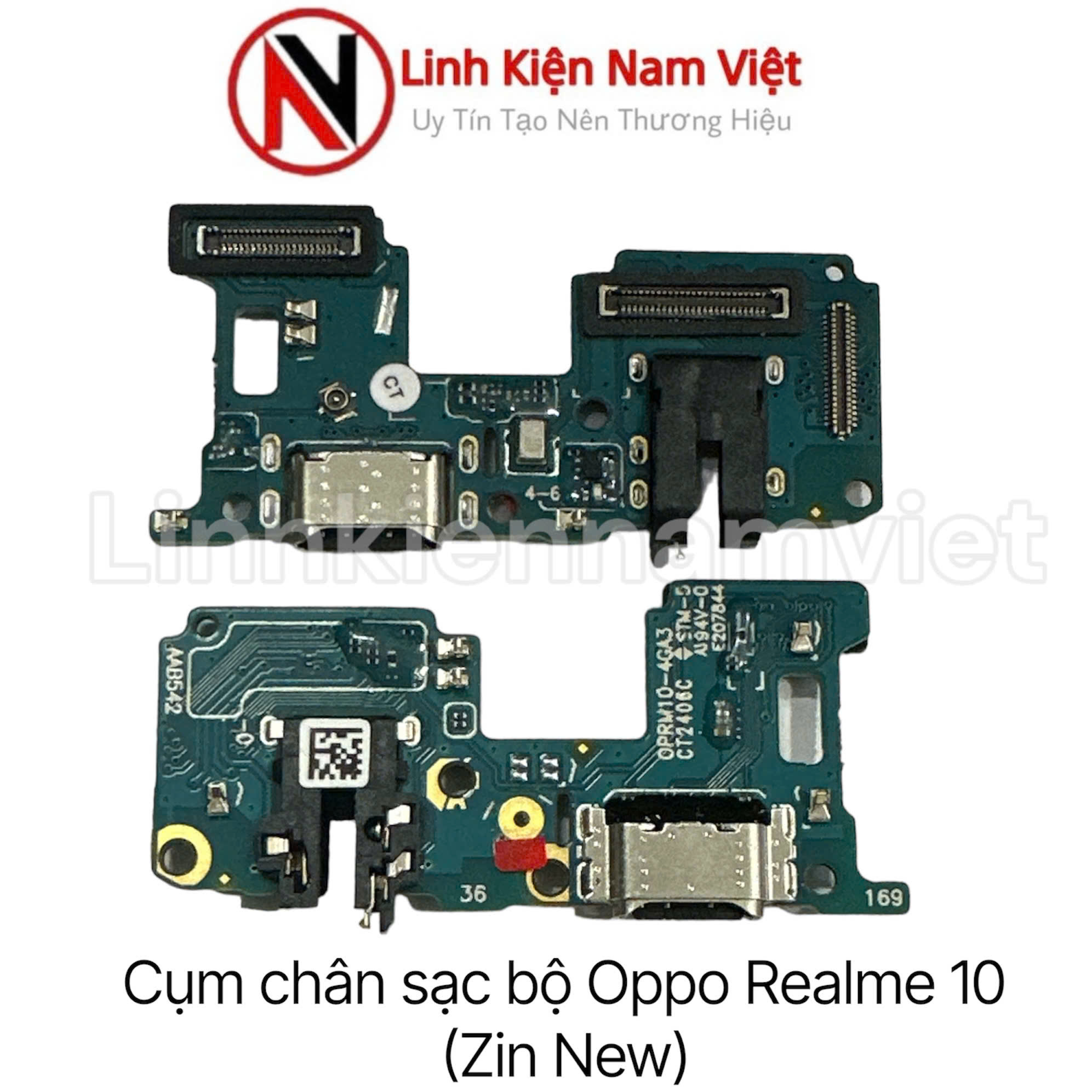Cụm chân sạc bộ Oppo Realme 10 4G (Zin)