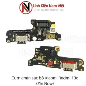 Cụm chân sạc bộ Redmi 13C (Zin)