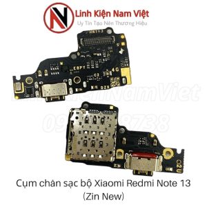 Cụm chân sạc bộ Redmi Note 13 4G (Zin)