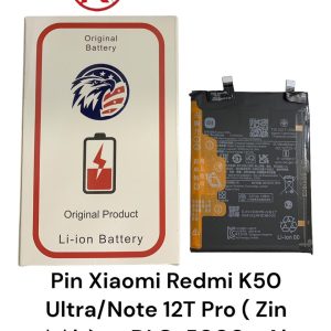 Pin Xiaomi Redmi K50 Ultra / Note 12T Pro (Zin Đại Bàng 5000mAh) BM5J
