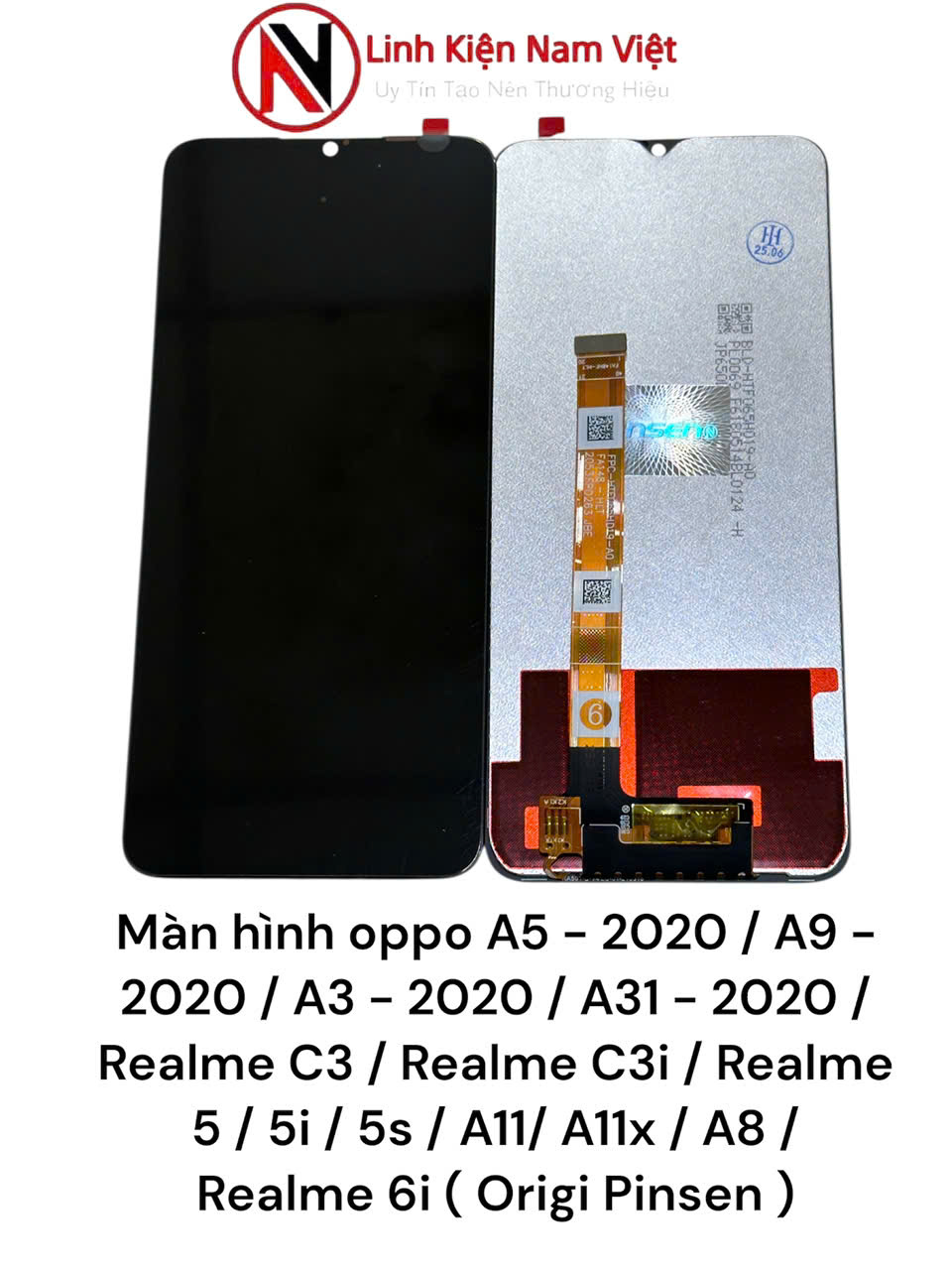 Màn hình Oppo A5-2020 / A9-2020 / A3-2020 / A31-2020 / Oppo A11/ A11x / Oppo A8 / Realme c3 / C3i/ Realme 5/ 5i/ 5s/ Realme 6i/  Realme C21y/ C25Y-2012 (Pinsen Origi)