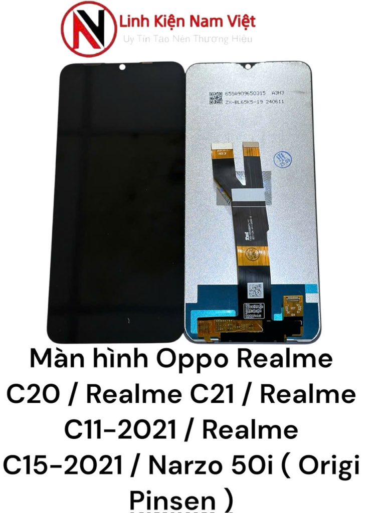 Màn hình Oppo Realme C20 / Realme C21 / Realme C11-2021 / Realme C15-2021 / Narzo 50i (Pinsen Origi) Sóc két nhỏ