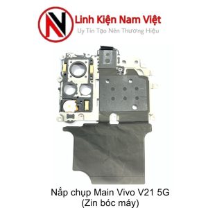 Nắp chụp Main đèn led , Flash Vivo V21 5G (Zin máy)