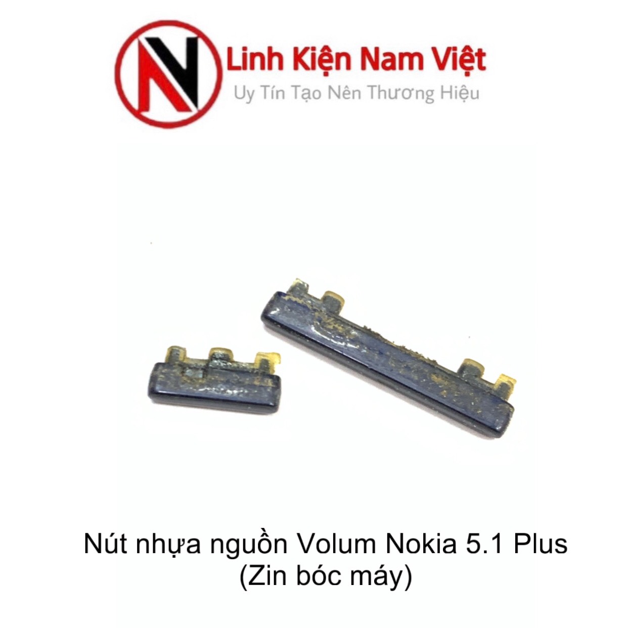Bộ nút nhựa ngoài NoKia 5.1 Plus (Zin máy)