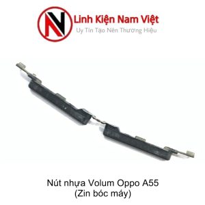Nút nhựa ngoài On/off Volum âm lượng Oppo A55 (Zin máy) Đen