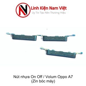 Nút nhựa ngoài On/off Volum âm lượng Oppo A5s / A7 (Zin máy)