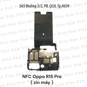 Nắp chụp sạc nhanh không dây ( NFC ) Oppo R15 Pro (Zin máy)