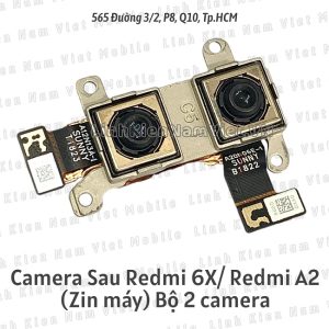 Camera Sau Redmi 6x / Redmi A2 (Zin máy) Bộ 2 Camera