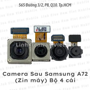 Camera sau Samsung A72 (Zin máy) Bộ 4 cái