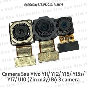 Camera Sau Vivo Y11 / Y12 / Y15 / Y17 / U10 / Y19 ( Zin máy ) Bộ 3 camera