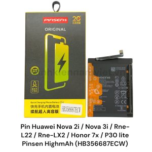 Pin Huawei Nova 2i / Nova 3i / Rne-L22 / Rne-LX2 / Honor 7x / P30 lite / HB356687ECW ( Pinsen )