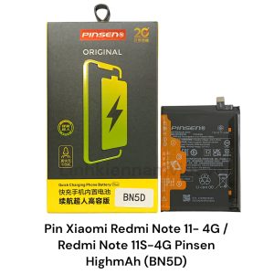 Pin Xiaomi Redmi Note 11- 4G / Redmi Note 11S-4G / BN5D 4900mAh ( Pinsen )