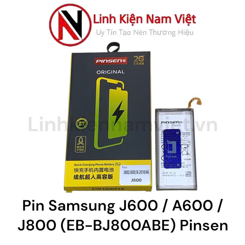 Pin Samsung J600 / A600 / J800 (EB-BJ800ABE) Pinsen