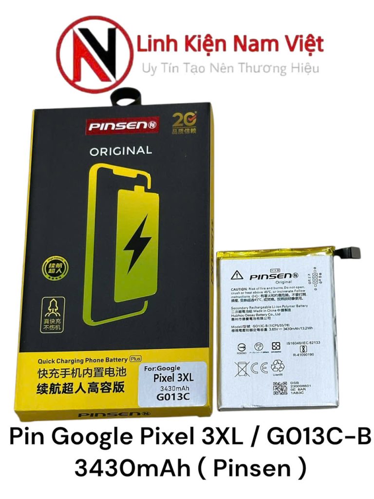 Pin Google Pixel 3XL / G013C-B 3430mAh ( Pinsen )