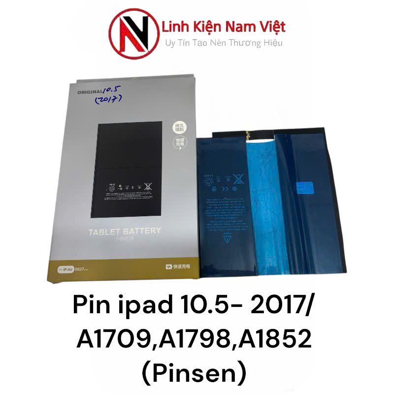 Pin iPad Pro 10.5 – 2017 / A1709, A1798, A1852 ( Pisen )