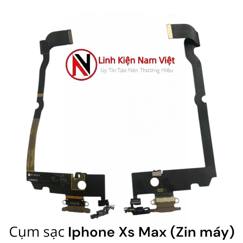 Cụm chân sac iPhone Xs Max ( Zin máy )