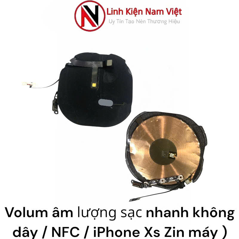 Volum âm lượng sạc nhanh không dây / NFC / iPhone Xs Max Zin máy )