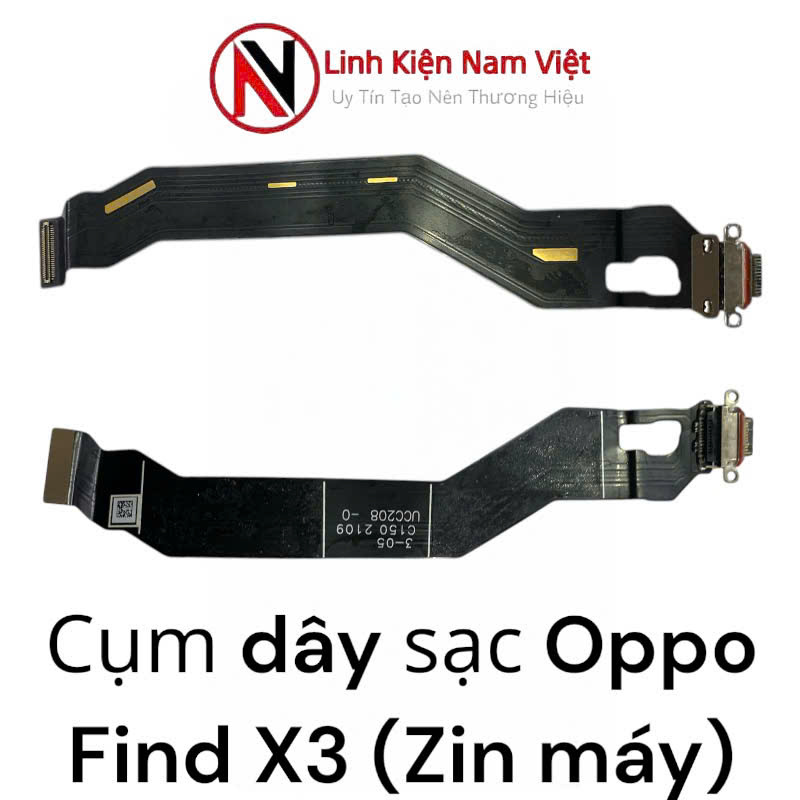 Cụm dây chân sạc Oppo Find X3 / X3 Pro 5G ( Zin bóc máy )
